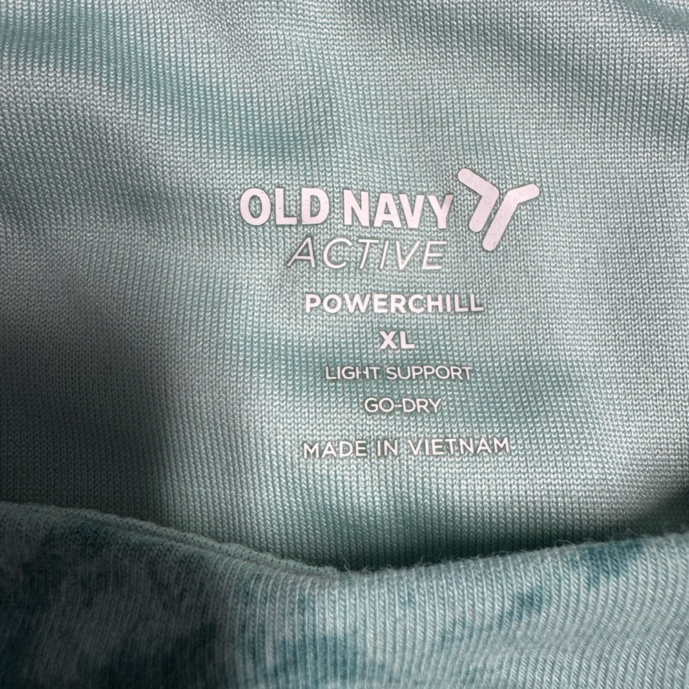 Old Navy Active Teal Tank Top - Picture 2 of 3